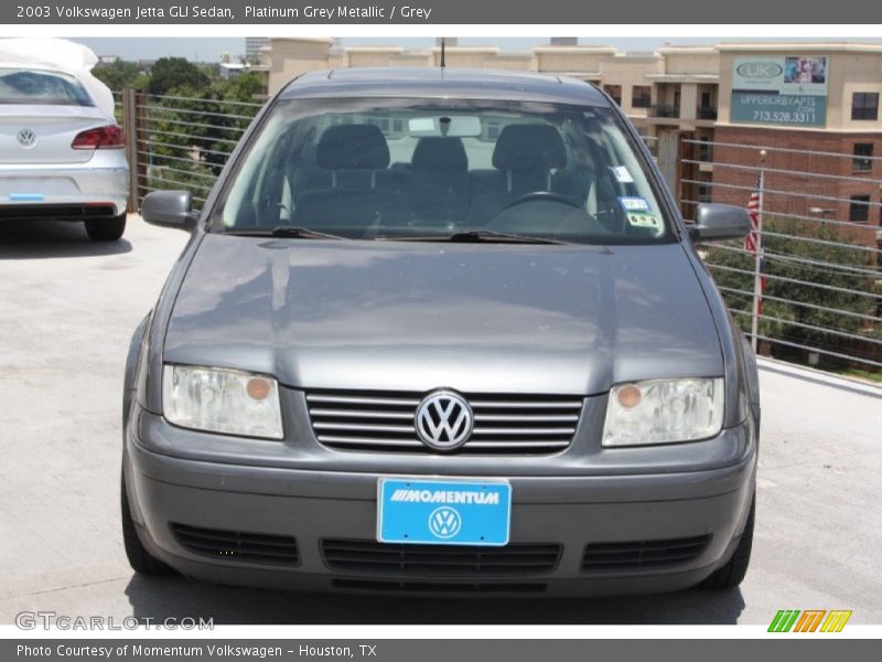 Platinum Grey Metallic / Grey 2003 Volkswagen Jetta GLI Sedan