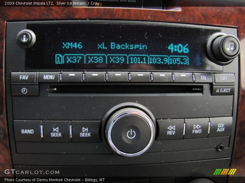 Silver Ice Metallic / Gray 2009 Chevrolet Impala LTZ