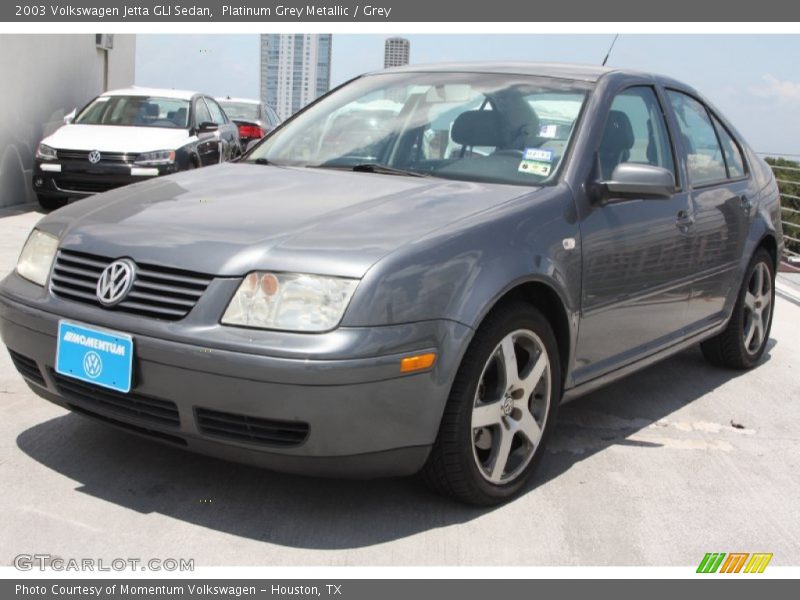 Platinum Grey Metallic / Grey 2003 Volkswagen Jetta GLI Sedan