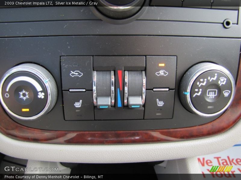 Silver Ice Metallic / Gray 2009 Chevrolet Impala LTZ