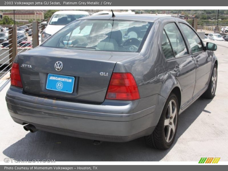 Platinum Grey Metallic / Grey 2003 Volkswagen Jetta GLI Sedan