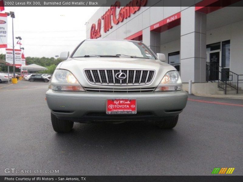 Burnished Gold Metallic / Black 2002 Lexus RX 300