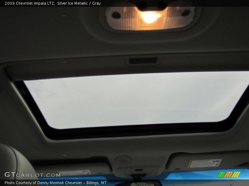 Silver Ice Metallic / Gray 2009 Chevrolet Impala LTZ