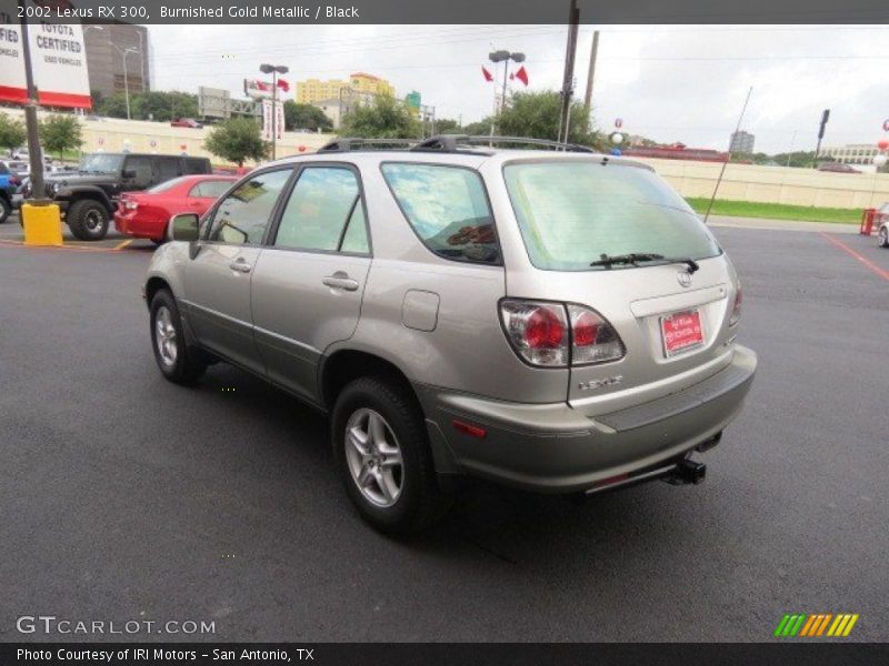 Burnished Gold Metallic / Black 2002 Lexus RX 300