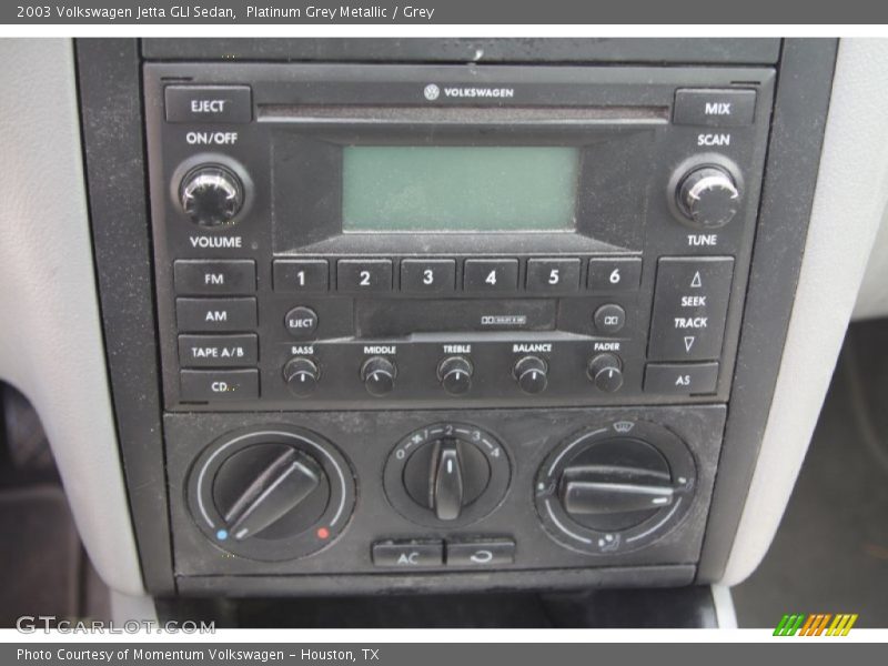Platinum Grey Metallic / Grey 2003 Volkswagen Jetta GLI Sedan
