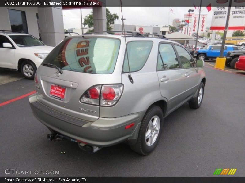 Burnished Gold Metallic / Black 2002 Lexus RX 300