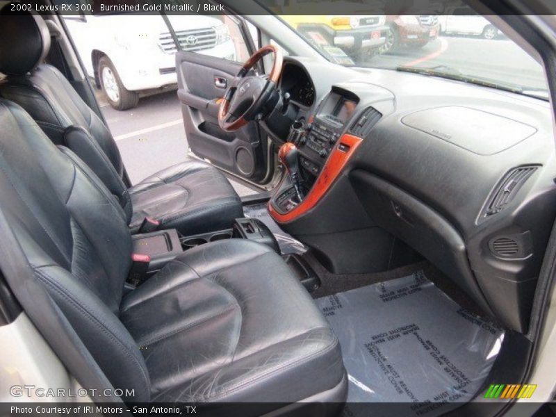 Burnished Gold Metallic / Black 2002 Lexus RX 300