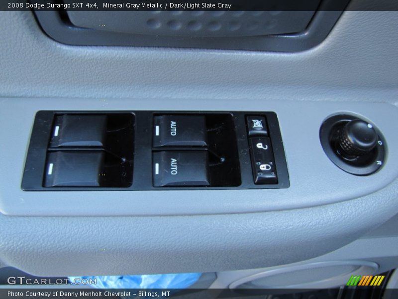 Controls of 2008 Durango SXT 4x4