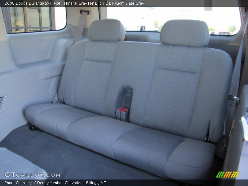 Rear Seat of 2008 Durango SXT 4x4