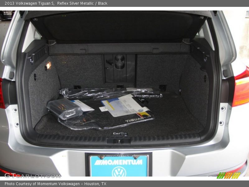 Reflex Silver Metallic / Black 2013 Volkswagen Tiguan S