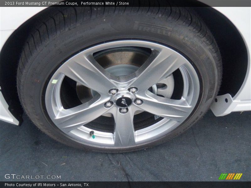 Performance White / Stone 2013 Ford Mustang GT Premium Coupe