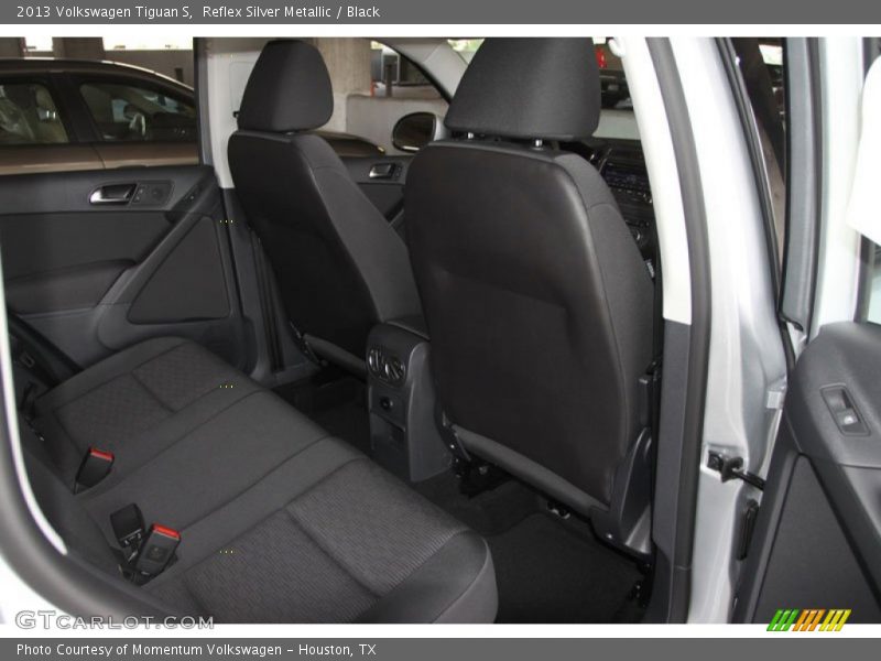 Reflex Silver Metallic / Black 2013 Volkswagen Tiguan S