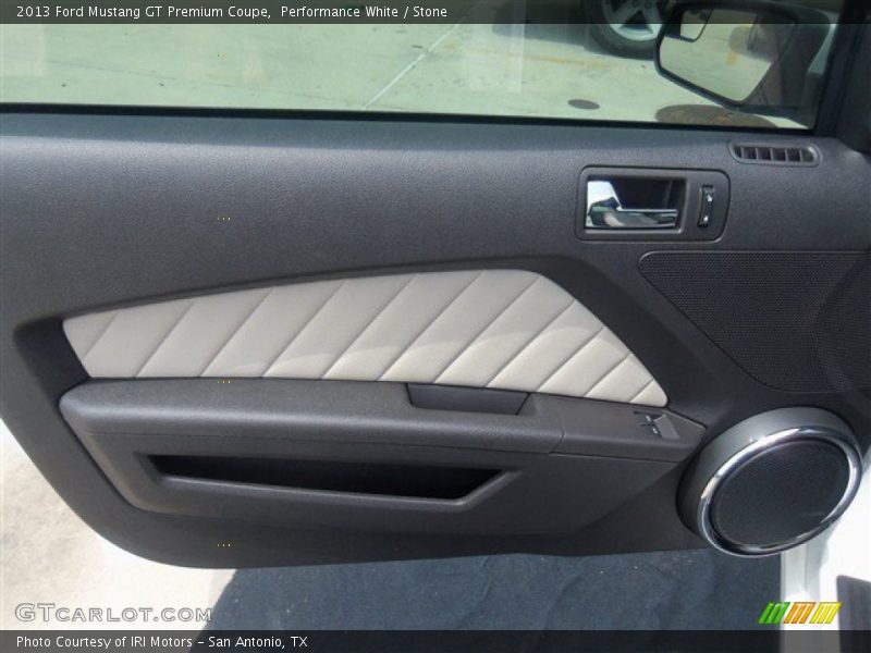 Performance White / Stone 2013 Ford Mustang GT Premium Coupe