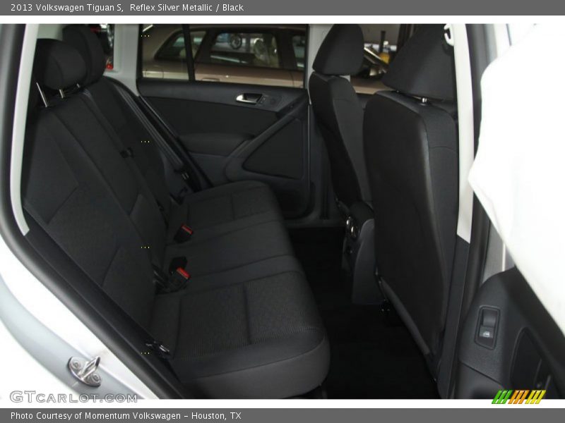 Reflex Silver Metallic / Black 2013 Volkswagen Tiguan S