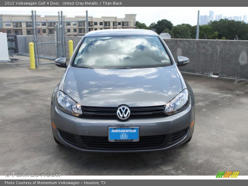 United Gray Metallic / Titan Black 2013 Volkswagen Golf 4 Door