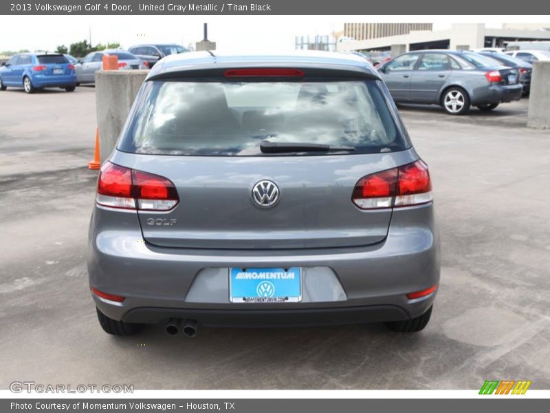 United Gray Metallic / Titan Black 2013 Volkswagen Golf 4 Door