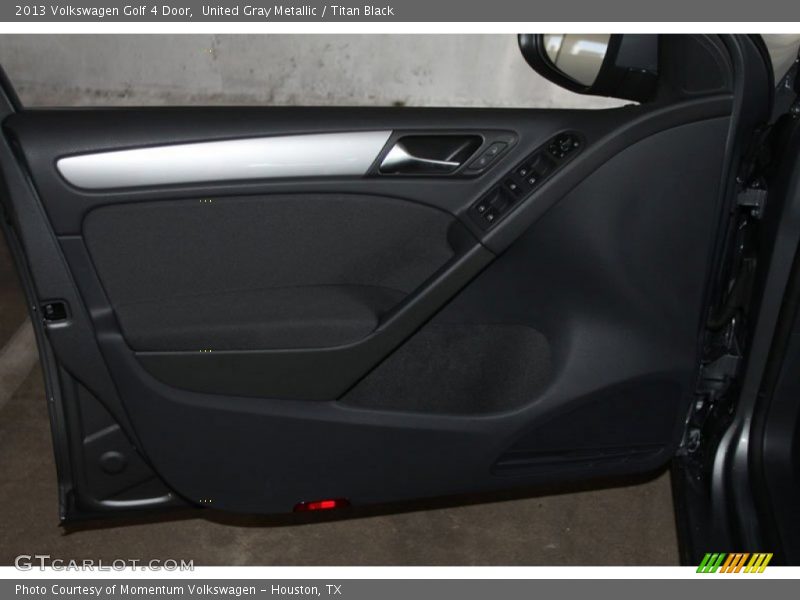 United Gray Metallic / Titan Black 2013 Volkswagen Golf 4 Door