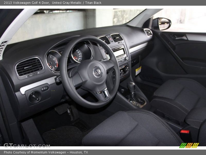 United Gray Metallic / Titan Black 2013 Volkswagen Golf 4 Door