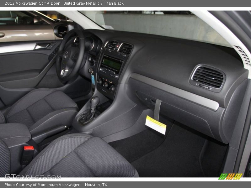 United Gray Metallic / Titan Black 2013 Volkswagen Golf 4 Door