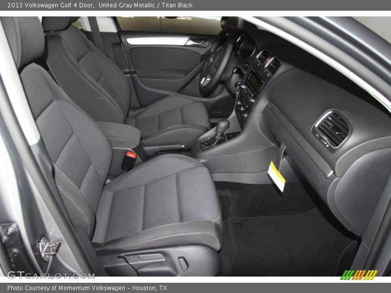 United Gray Metallic / Titan Black 2013 Volkswagen Golf 4 Door