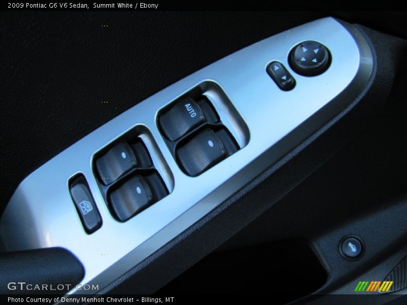 Summit White / Ebony 2009 Pontiac G6 V6 Sedan