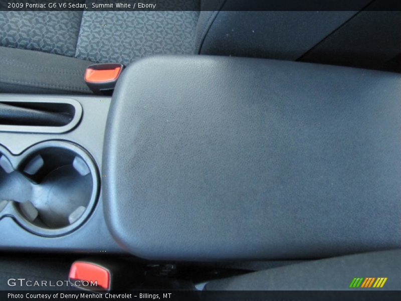 Summit White / Ebony 2009 Pontiac G6 V6 Sedan