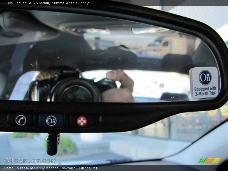 Summit White / Ebony 2009 Pontiac G6 V6 Sedan