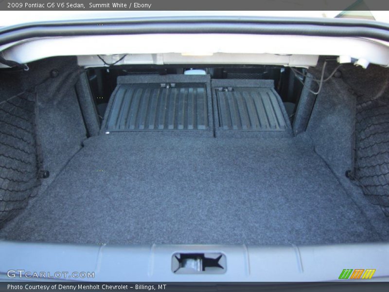 Summit White / Ebony 2009 Pontiac G6 V6 Sedan