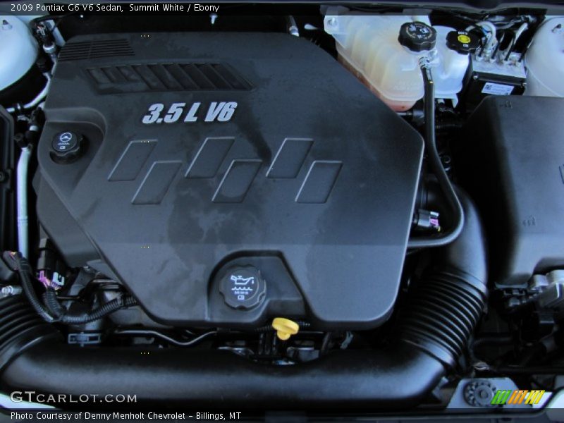 Summit White / Ebony 2009 Pontiac G6 V6 Sedan