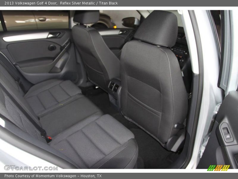 Reflex Silver Metallic / Titan Black 2013 Volkswagen Golf 4 Door