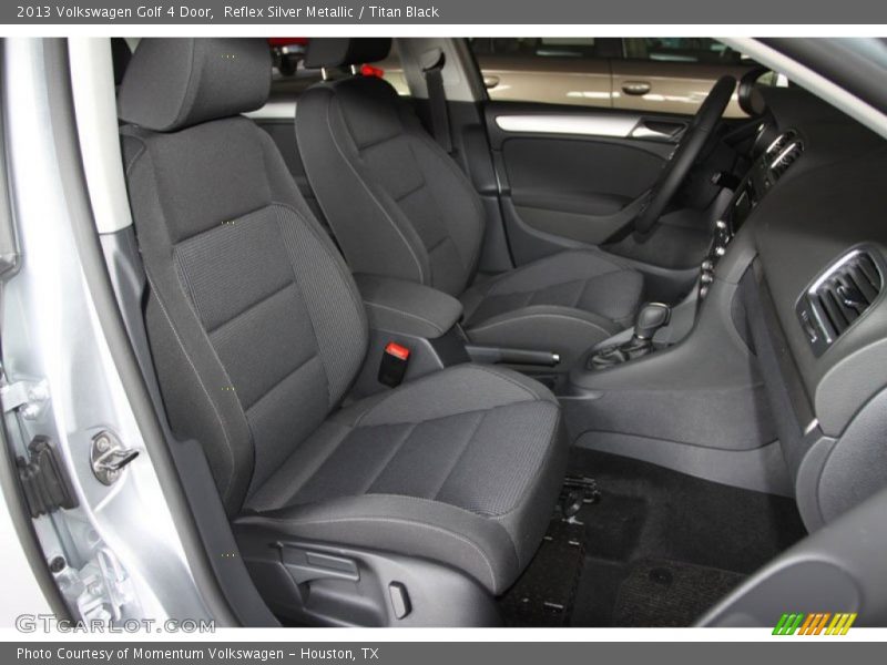 Reflex Silver Metallic / Titan Black 2013 Volkswagen Golf 4 Door