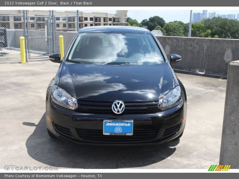 Black / Titan Black 2013 Volkswagen Golf 2 Door