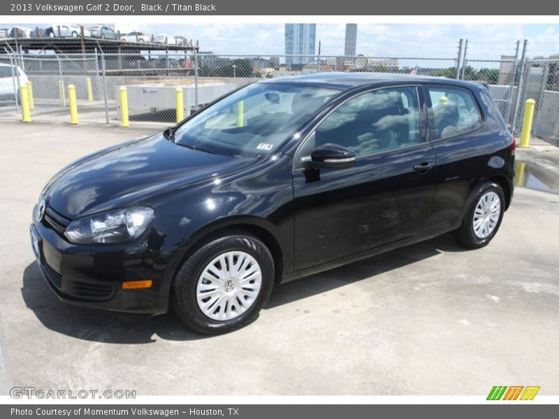 Front 3/4 View of 2013 Golf 2 Door