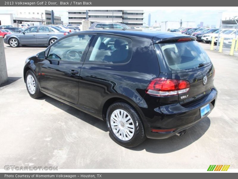 Black / Titan Black 2013 Volkswagen Golf 2 Door