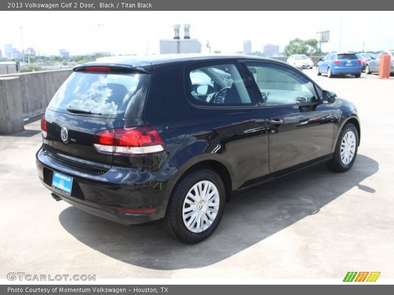 Black / Titan Black 2013 Volkswagen Golf 2 Door