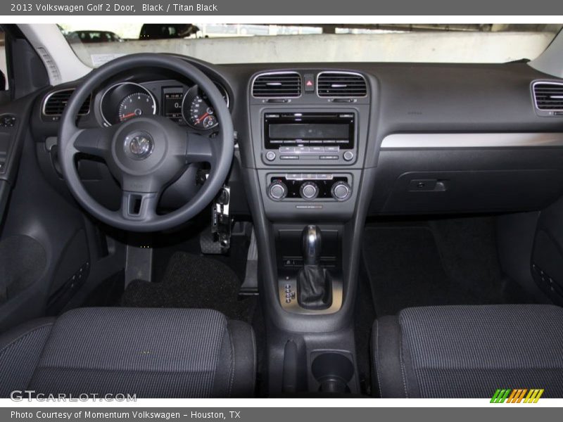 Black / Titan Black 2013 Volkswagen Golf 2 Door
