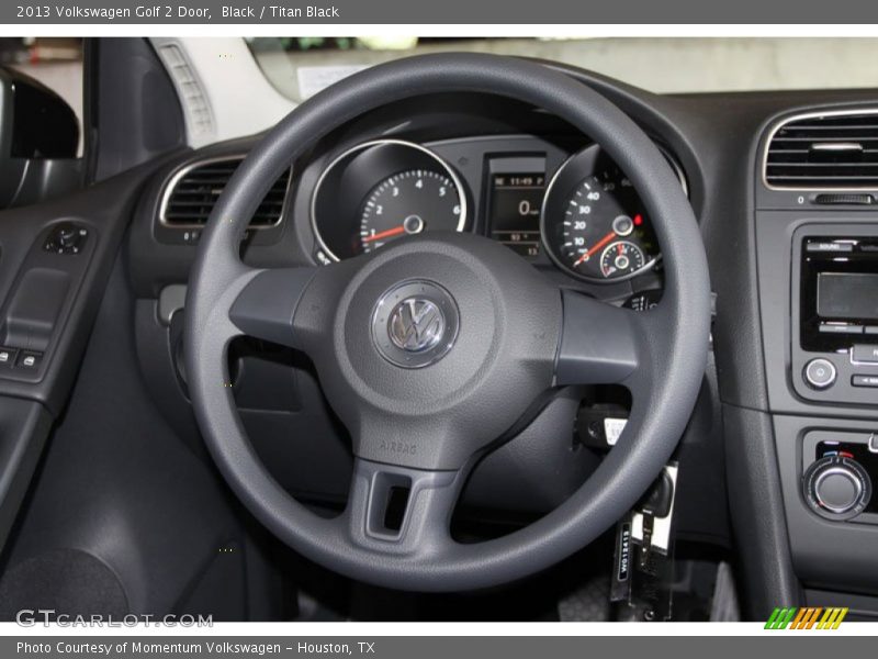  2013 Golf 2 Door Steering Wheel