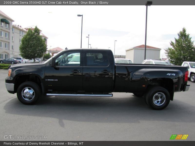  2009 Sierra 3500HD SLT Crew Cab 4x4 Dually Onyx Black