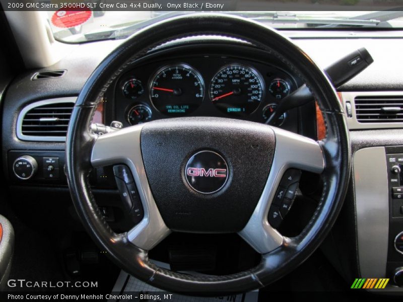  2009 Sierra 3500HD SLT Crew Cab 4x4 Dually Steering Wheel