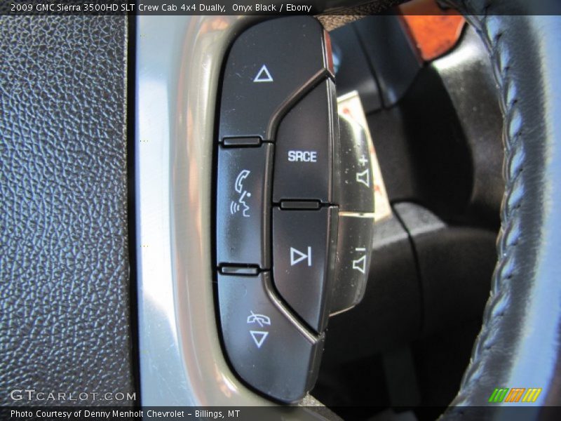 Controls of 2009 Sierra 3500HD SLT Crew Cab 4x4 Dually
