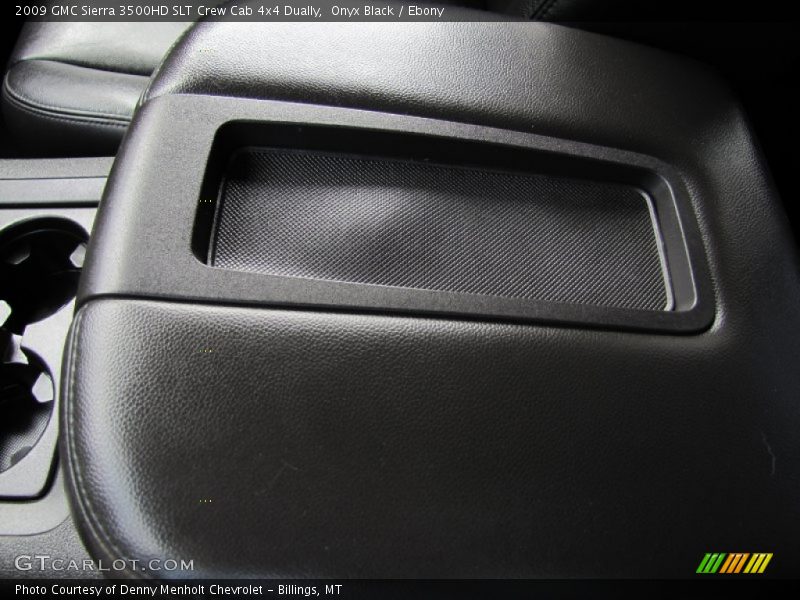 Onyx Black / Ebony 2009 GMC Sierra 3500HD SLT Crew Cab 4x4 Dually