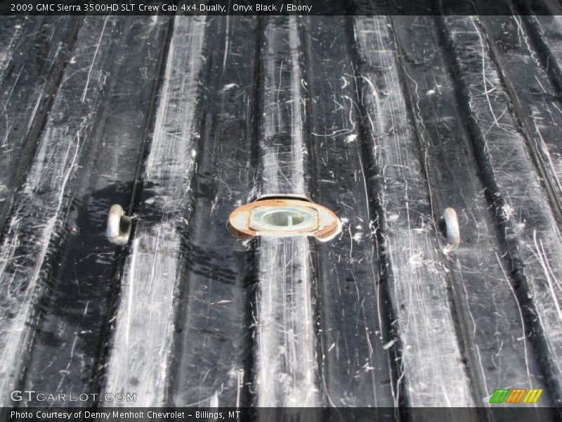 Onyx Black / Ebony 2009 GMC Sierra 3500HD SLT Crew Cab 4x4 Dually