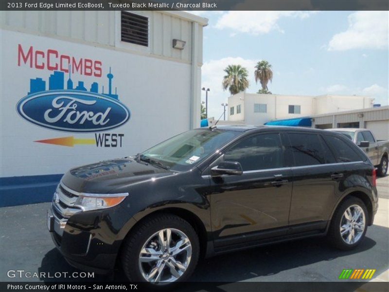 Tuxedo Black Metallic / Charcoal Black 2013 Ford Edge Limited EcoBoost