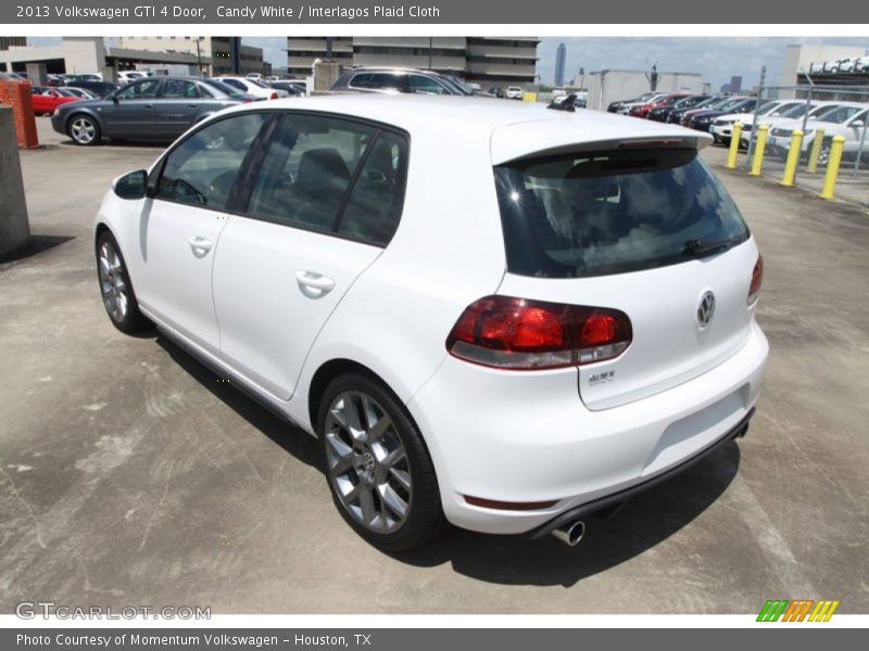 Candy White / Interlagos Plaid Cloth 2013 Volkswagen GTI 4 Door