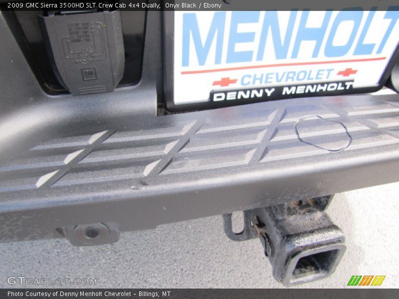 Onyx Black / Ebony 2009 GMC Sierra 3500HD SLT Crew Cab 4x4 Dually