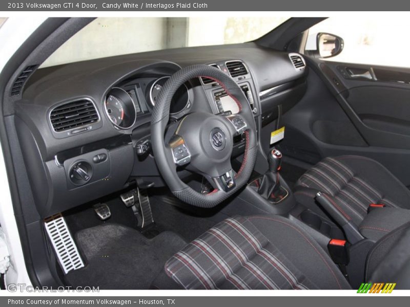 Interlagos Plaid Cloth Interior - 2013 GTI 4 Door 