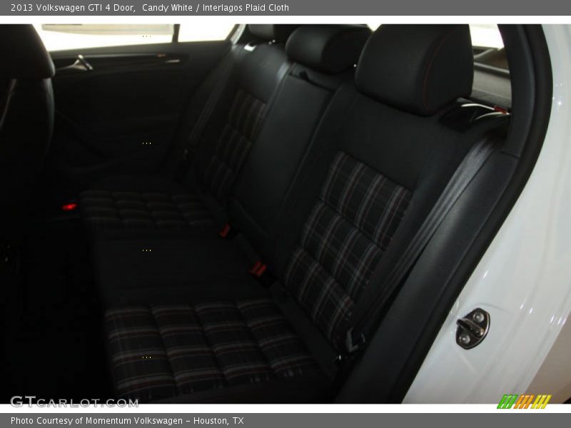 Candy White / Interlagos Plaid Cloth 2013 Volkswagen GTI 4 Door