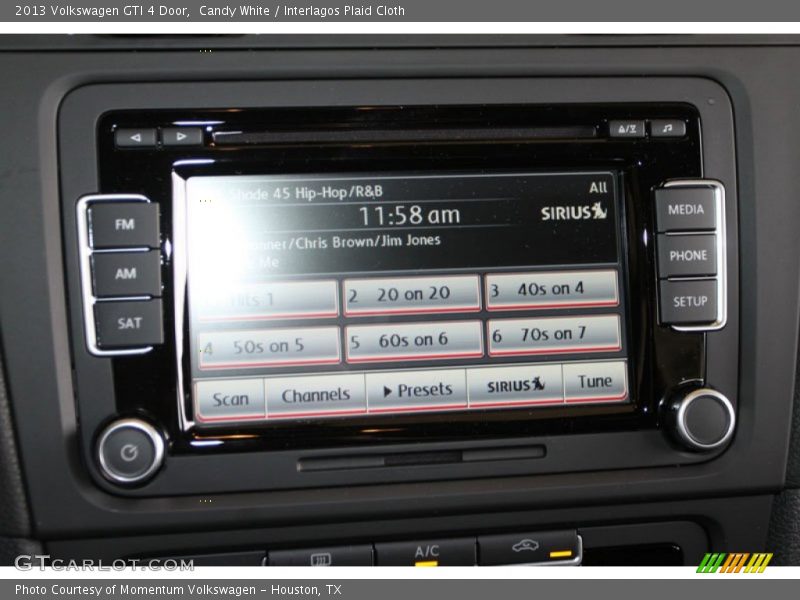 Controls of 2013 GTI 4 Door