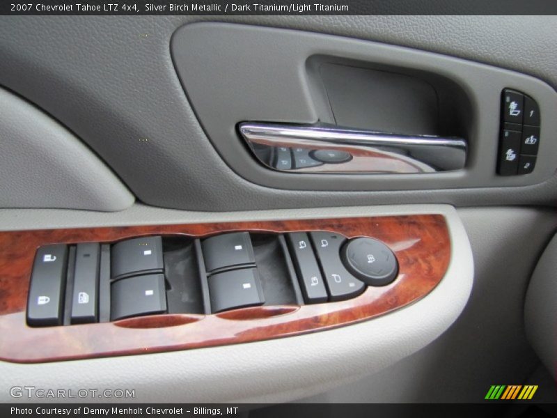 Silver Birch Metallic / Dark Titanium/Light Titanium 2007 Chevrolet Tahoe LTZ 4x4