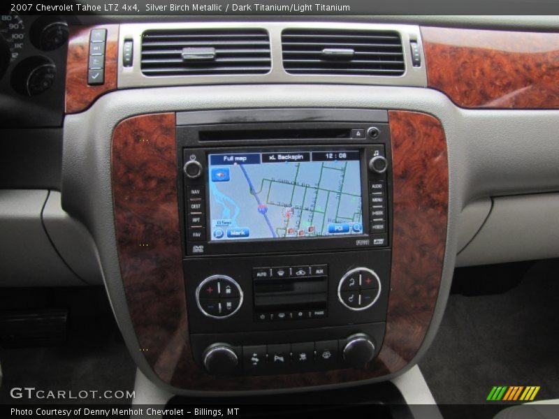 Silver Birch Metallic / Dark Titanium/Light Titanium 2007 Chevrolet Tahoe LTZ 4x4